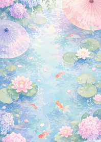 Lucky Lotus and Koi 006