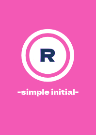 simple initial-R- THEME 54