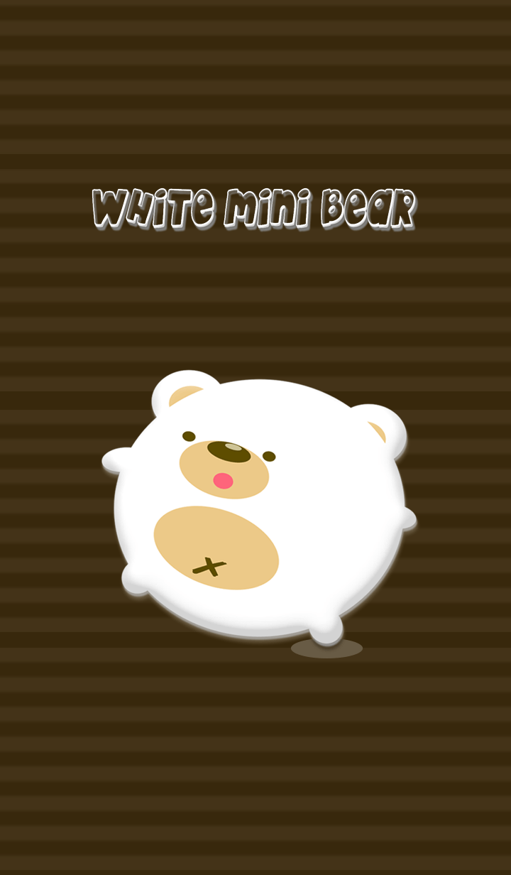 White mini bear