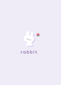 Rabbits5 Peach - Purple