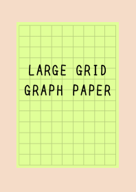 YELLOW GREEN-BLACK GRAPH PAPER/PINK BE