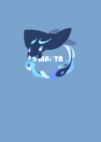 魟魚海裡游