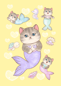 cutest Cat mermaid 136