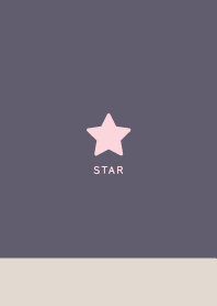 Lucky Star /Beige&Pink/Antique  Lavender