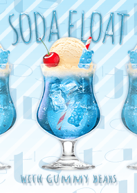 Soda Float w/GB  - Blue