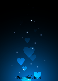 - Beautiful Planet Blue Heart -
