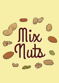 Mixed nuts peanuts
