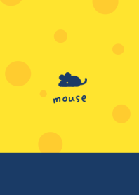 Simple Mouse&Cheese #子年