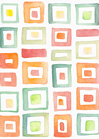 [Simple] Square Pattern Theme#220