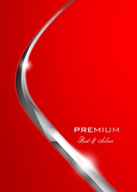 Premium Red & Silver