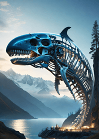 Whale bones 7051Dd