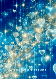 WonderfulFortune-Blue hearts