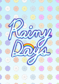 在下雨天打扮