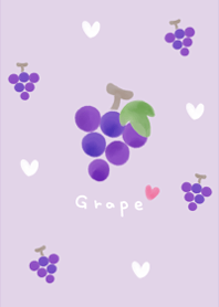 Cute watercolor grapes2.