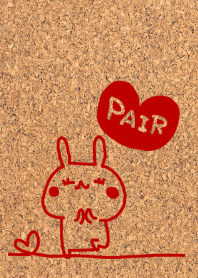 Pair Cork Board (lady)