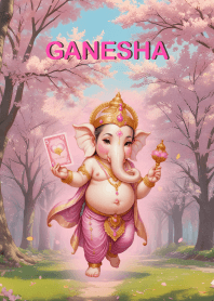Cute Ganesha- Wealth And Rich Theme