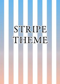 GRADATION STRIPE-BLUE PINK-WHITEj