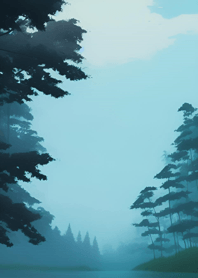 Misty tranquil lake 2758f5