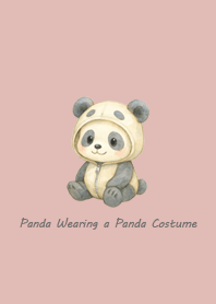 Cute Panda in a Panda Hoodie3