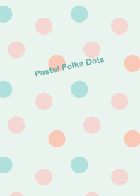 Pastel Polka Dots - Bora Bora