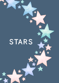 GRADATION CIRCLE STARS THEME 12