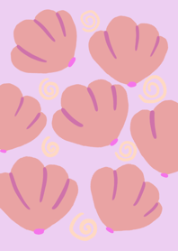 Purple-shellfish