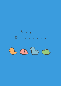 Small Dinosaur ('23)/vivid blue skin