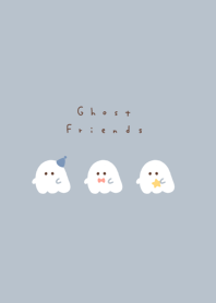 Ghost Friend/ blue beige,