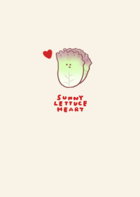 simple sunny lettuce heart beige