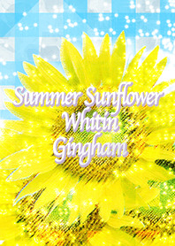 Summer Sunflower Whitin Gingham