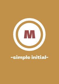 simple initial-M- THEME 61