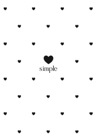 タイニーハート ドット ♥ ブラック 03