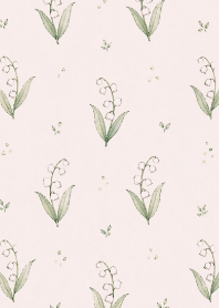 Lily of the Valley Day red & beige