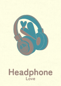 Headphone_love Pale saxophone blue
