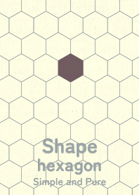 Shape hexagon Heather