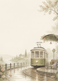 Olive Tram Camellia Rain Station