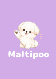 มอลทิพูสไตล์วาดมือ Purple 02