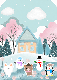 Kawaii scandinavian style(Winter-959)