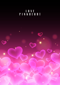 LOVE PINK HEART.