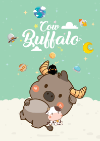 น้องวัวควาย เฟรนด์ลี่ สีเขียว