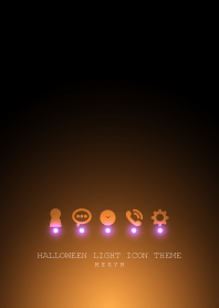 Halloween Light Icon Theme -ORANGE-