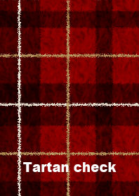 Blanket tartan check(red)
