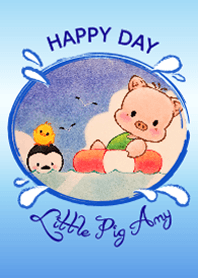 Babi Kecil Amy ~ Happy Day-2