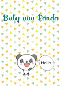 Baby"aaa"Panda