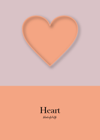 Simple heart plate 16.