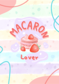 Cute macaron lover