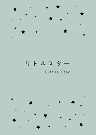 一些小星星 極簡風格(輕薄荷)