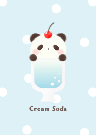 クリームソーダ -パンダ- ソーダ ドット