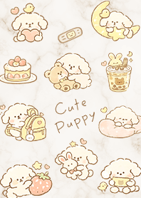 小狗的可愛日常生活