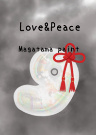 My Art Magatama paint 123 white